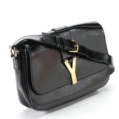 ysl chyc flap shoulder bag|SAINT LAURENT Leather Cabas Chyc Flap Bag .